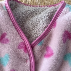 スリーパー　ハート柄 80-100　の画像