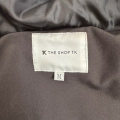 THE SHOP TK ダウンジャケット ダウンコート ネイビー の画像