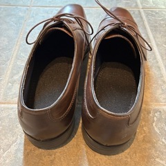 ホーキンスプレミアム　　革靴(茶色)の画像