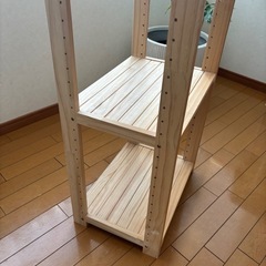 木製シェルフの画像