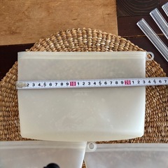 【差し上げます
】シリコン 保存バッグ 漬物　大１小2の画像