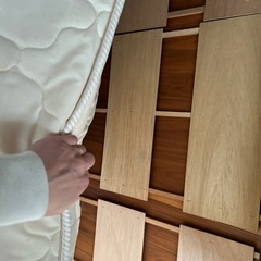 シングルローベット　マットレス付きの画像