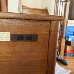 【商品説明必読】勉強机 とキャビネットの画像