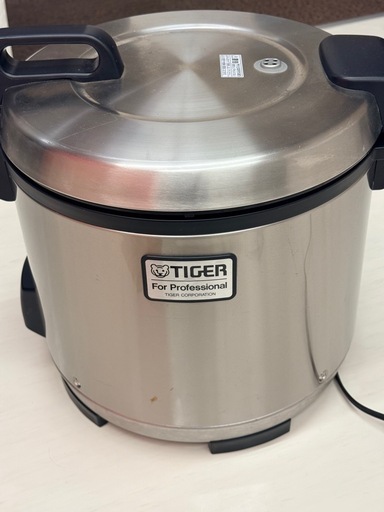 【美品】TIGER  業務用ジャー炊飯器　2升炊き