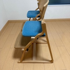 アップライトチェア　豊橋木工 ×2個の画像