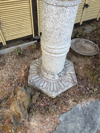掛川市上西郷　石灯篭　石燈篭　石灯籠　庭