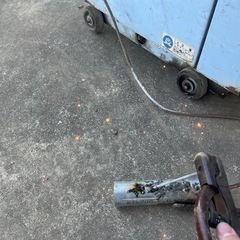 エンジン溶接機　　　ジャンクの画像