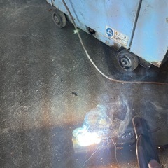 エンジン溶接機　　　ジャンクの画像
