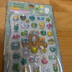 新品ジュエルプチドロップシール　ストーン付きの画像