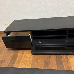 テレビボード 黒 の画像