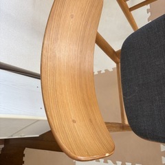 無印良品　テーブル140×80  チェア4個セットの画像