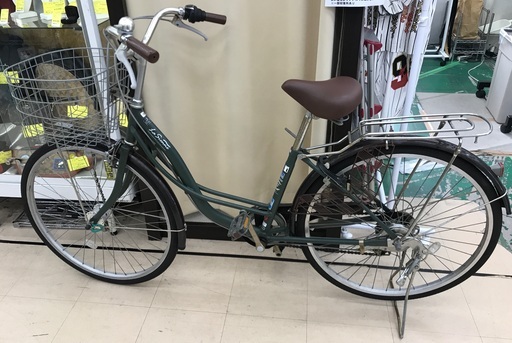 ⭐︎ドリーム2号館⭐︎ ジモティー割引 La Sienne/26インチ自転車/カーキ