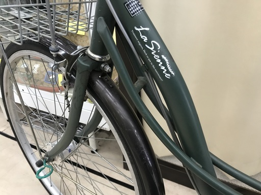 ⭐︎ドリーム2号館⭐︎ ジモティー割引 La Sienne/26インチ自転車/カーキ