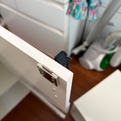 鍵付カラーボックス　０円の画像