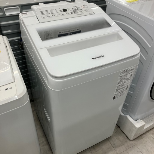 安心の6ヶ月保証付き！！Panasonic 全自動洗濯機　7.0kg 2020年製　【トレファク堺福田店】