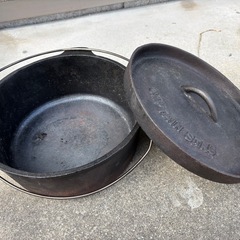 キャプテンスタッグ　ダッチオーブン　8インチの画像