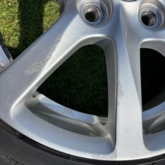 ダイハツ純正アルミホイール　スタッドレス(オマケ)付き
の画像