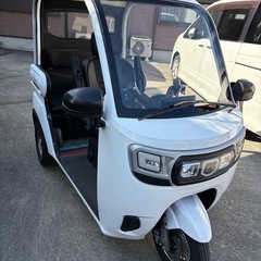 【２月８日まで】EVトゥクトゥク 電動三輪車 3人乗り 走行2000km TRIKE EV トゥクトゥク 側車付き二輪車の画像