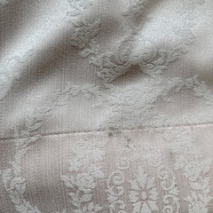 高級オーダーカーテン2枚組・少々汚れありの画像