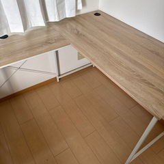 L字デスクLOWYA学習机PCデスクの画像