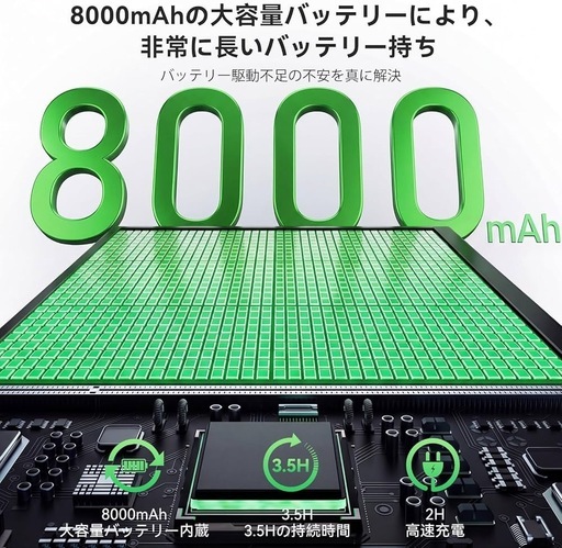 新品 モバイルモニター ワイヤレス接続 15.6インチ 8000mAhバッテリー