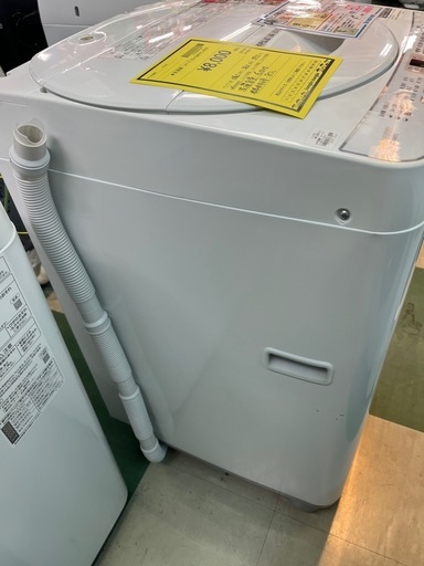 ジャングルジャングル貝塚店　6.0kg 洗濯機　SHARP ES-G60TC  2018年製　縦型洗濯機　サイド傷有り　1週間動作保証