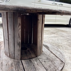 【無料】ケーブルドラム　テーブル　　　　　の画像