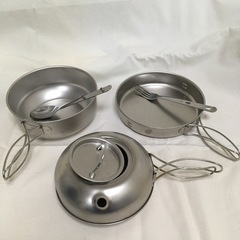 ユニフレームコンパクトランタン+チタンボウルセットの画像