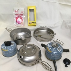 ユニフレームコンパクトランタン+チタンボウルセットの画像