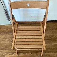 折り畳み椅子【町田市再生家具】0201の画像