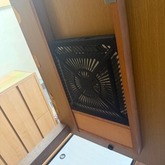 机こたつの画像