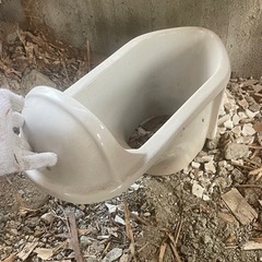 汲み取り式の和便器の画像