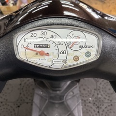 SUZUKI スズキ レッツ CA4AA 低燃費の４サイクル原付バイク 安心安全のFIインジェクション  通勤通学配達に 福岡市内発 全国陸送可能の画像