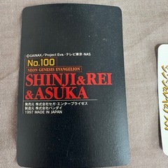 エヴァンゲリオン　カード　EVA.の画像