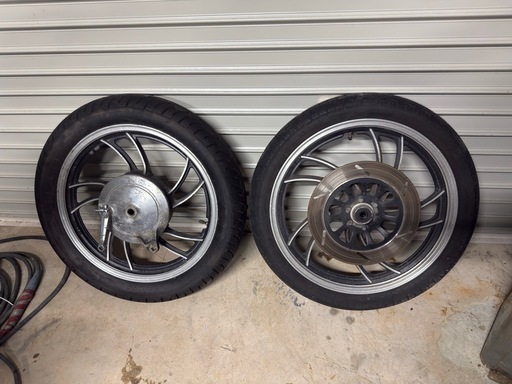 XJ400、550、ホイール