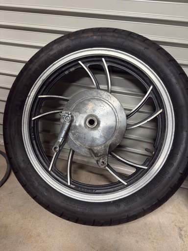 XJ400、550、ホイール