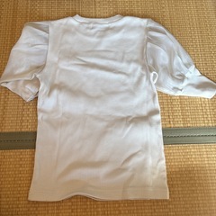 アズールバイマウジー　AZUL 白　カットソー　シフォンの画像