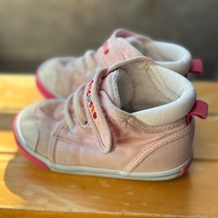 ホットビスケッツ　ミキハウス　スニーカー　14.5
の画像