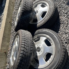 155/65r14  ヨコハマスタッドレス　アルミホイール付の画像