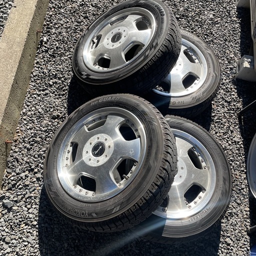 155/65r14  ヨコハマスタッドレス　アルミホイール付