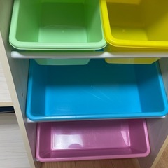 子供用　本棚　収納の画像