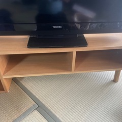 【値下げ！美品大型TV】東芝REGZA 40型テレビ TV台も可能40A1 の画像