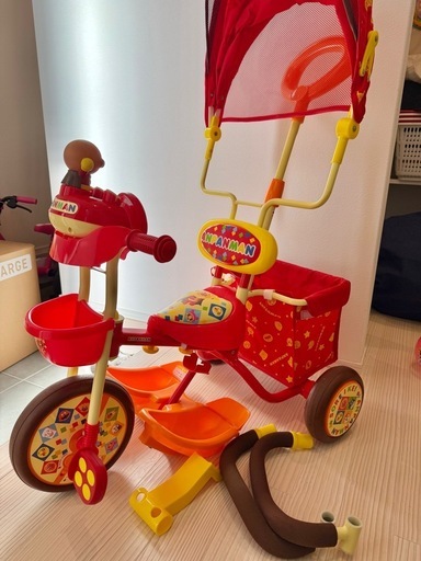 me様用　それいけ！アンパンマン デラックスR 三輪車