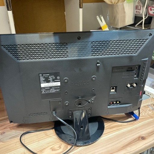 配送可【シャープ】24V液晶テレビ☆2018年製 クリーニング済み/6ヶ月