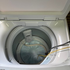 アクア 全自動洗濯機 AQW-S5E4 5.0kg 2024年製の画像