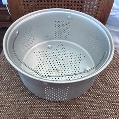 やり取り中　アルミ多用途鍋 26cm 蒸す 煮る ゆでる 厚板3mm グルメ亭の画像