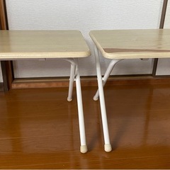 ★お取引中★ミニテーブル　　　　２台の画像