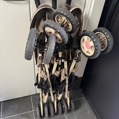 Jeep ダブルベビーカー 二人乗り 双子 の画像