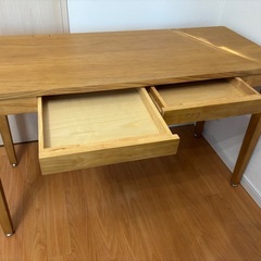 ベルメゾン　デスク　120×50の画像