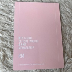 BTS RM フォトカードの画像